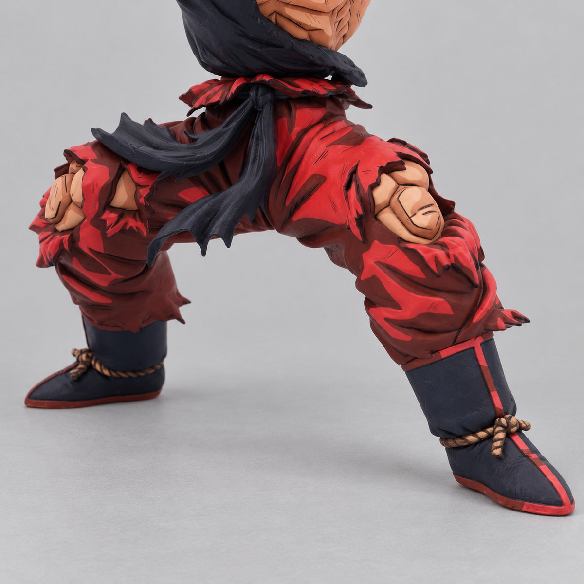 Dragon Ball Legends Goku Figure Repaint – Silver-Hair Colourway — lower detail