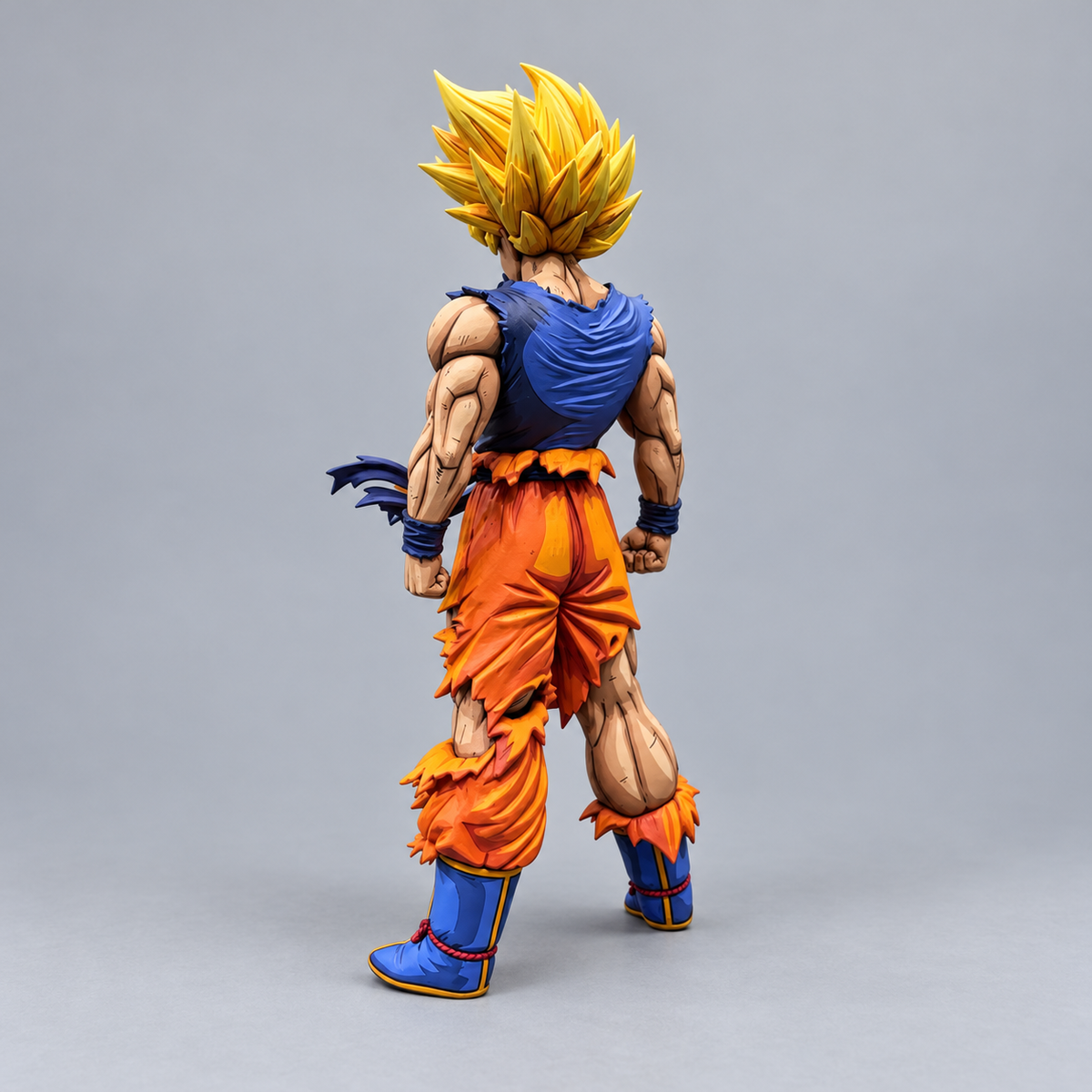 Super Saiyan Son Goku Repaint 2D Comic Colour Figure — side or detail view