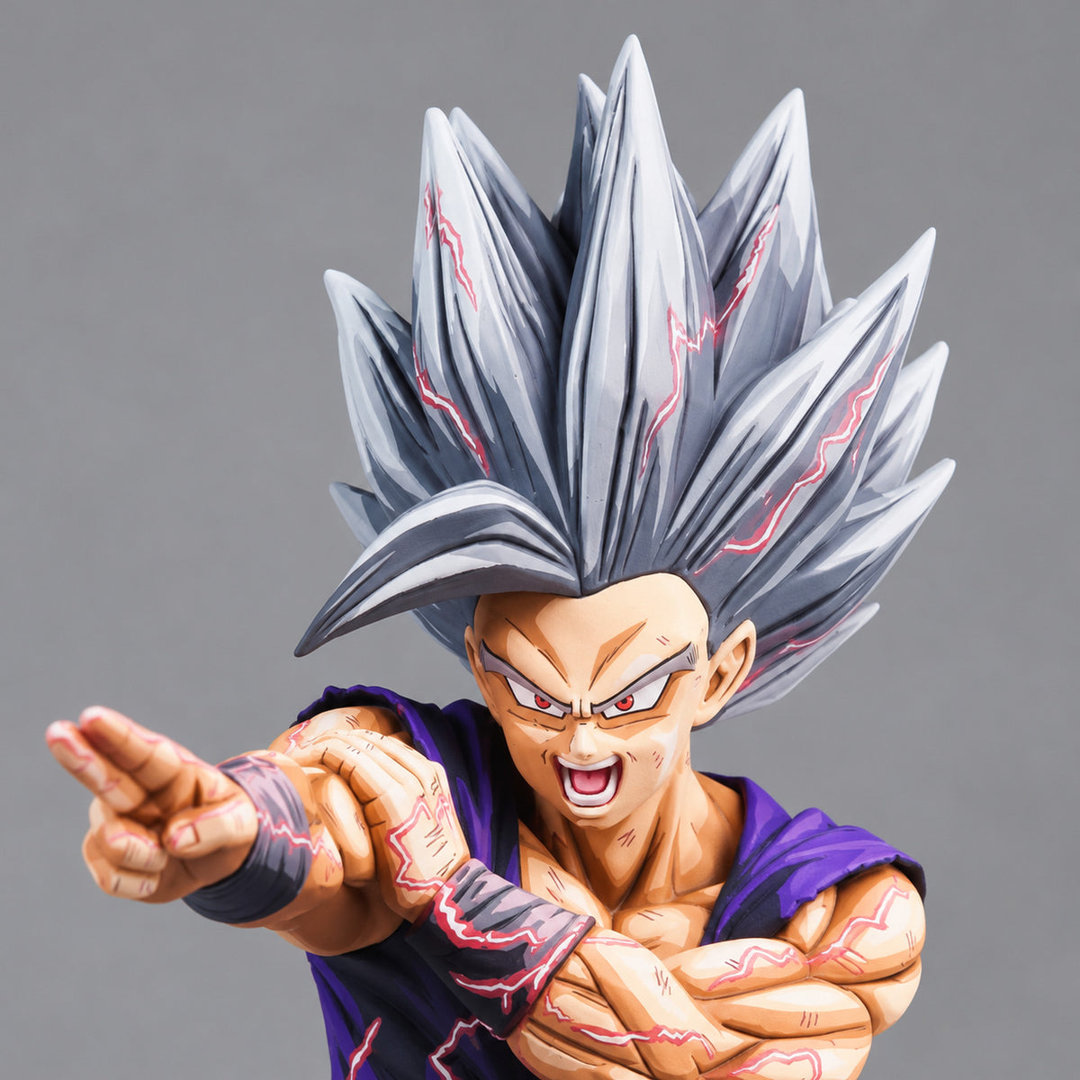 Dragon Ball Son Gohan Beast 2D Manga Colour Repaint — head detail