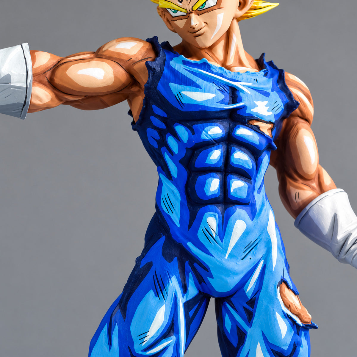 Dragon Ball Z Majin Vegeta Figure Repaint — body detail