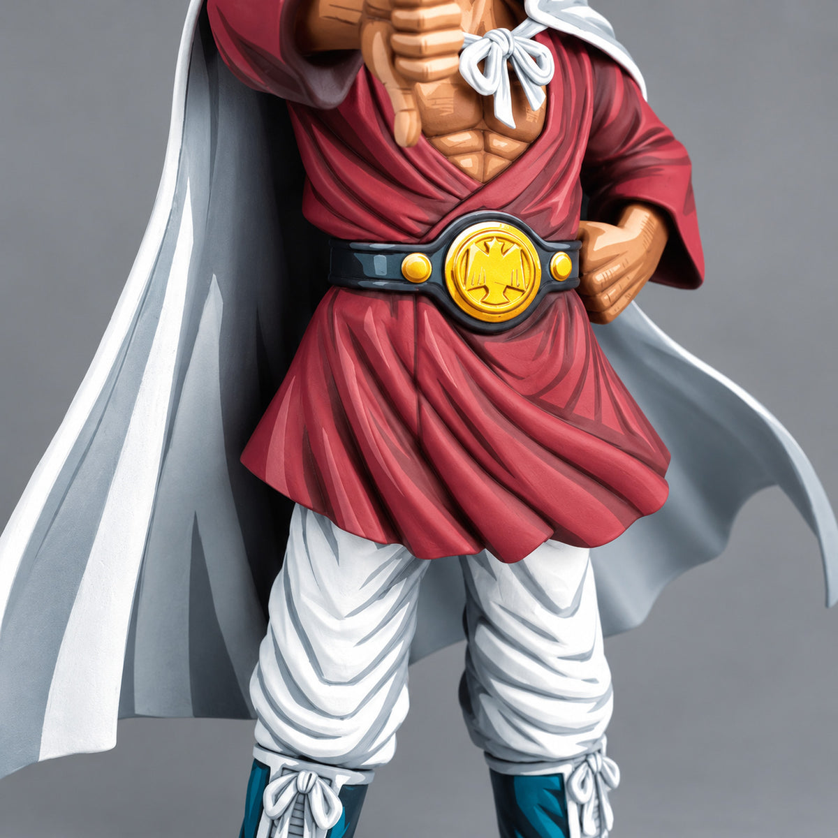 Dragon Ball Z Mr Satan Figure Repaint — alternate detail