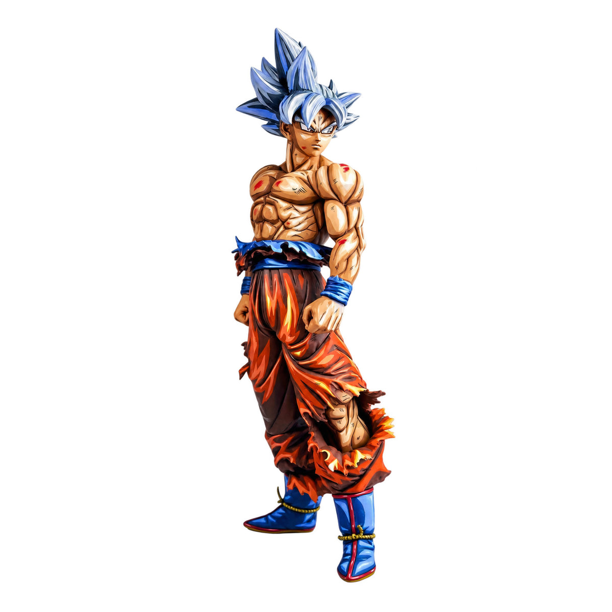 Ultra Instinct Goku 32 cm 2D painted collectible, full figure on white background