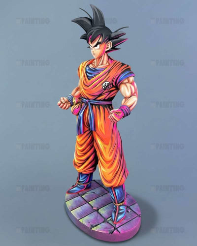 Dragon Ball Son Goku 2D Colour Figure Repaint
