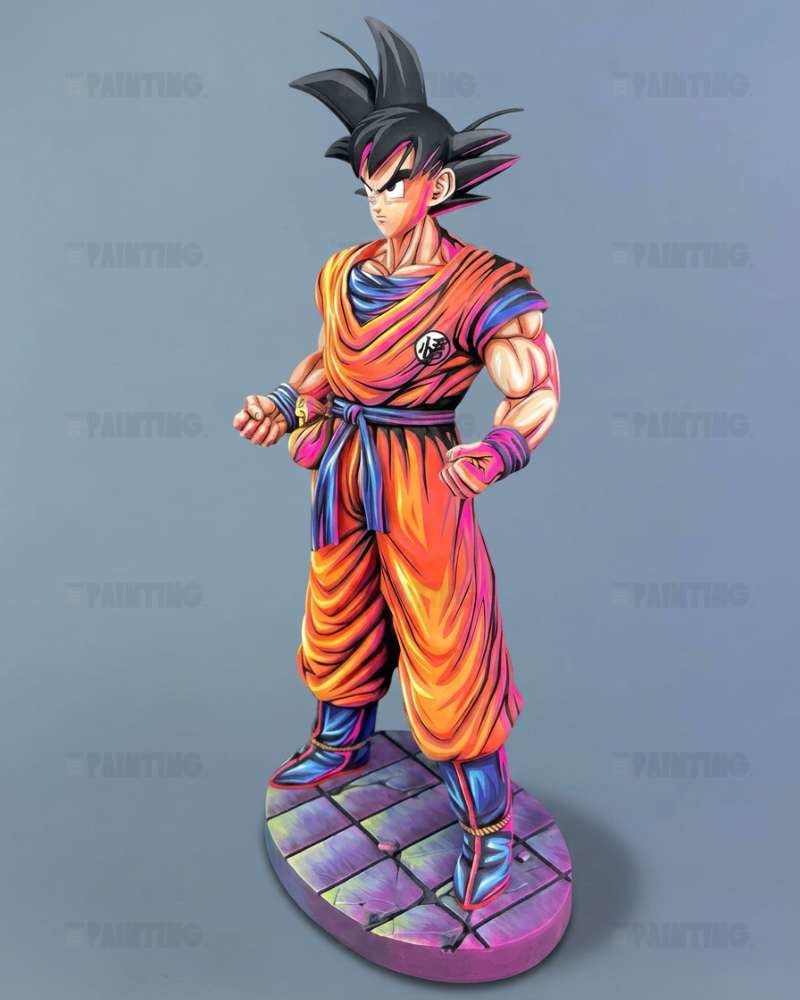 Dragon Ball Son Goku 2D Colour Figure Repaint