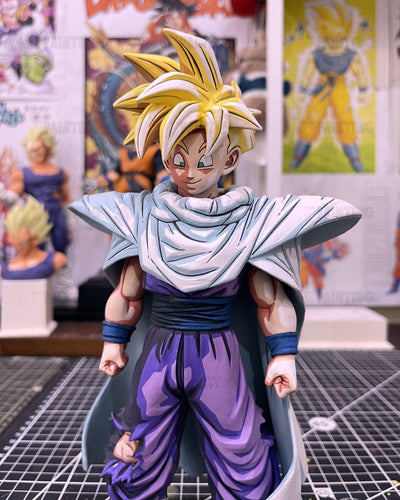 Anime Colour Dragon Ball Z Son Gohan SSJ1 Figure Repaint