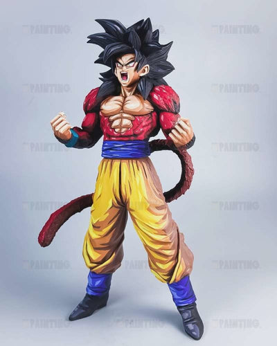 Dragon Ball GT Super Saiyan 4 Son Goku Figure Repaint