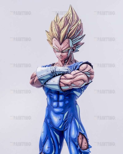 Anime Colour Dragon Ball Vegeta Grandista Figure Repaint