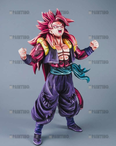 Dragon Ball Heroes Gogeta SSJ4 Figure Repaint