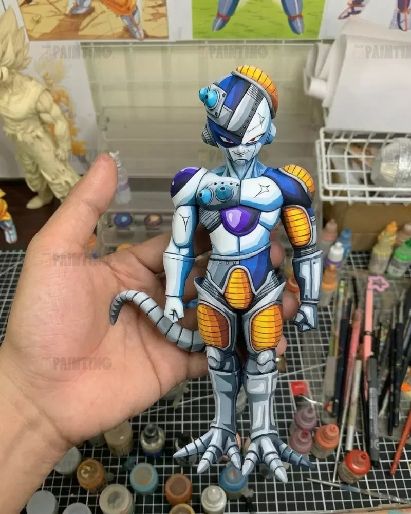 19CM Dragon Ball Mecha Frieza 2D Figure Repaint