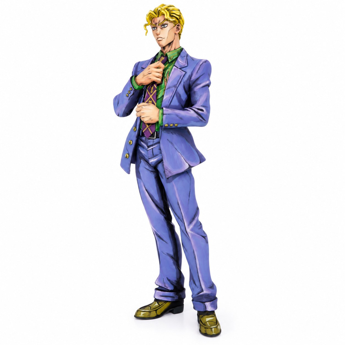 JoJo's Bizarre Adventure Kira Yoshikage Figure Repaint — full figure