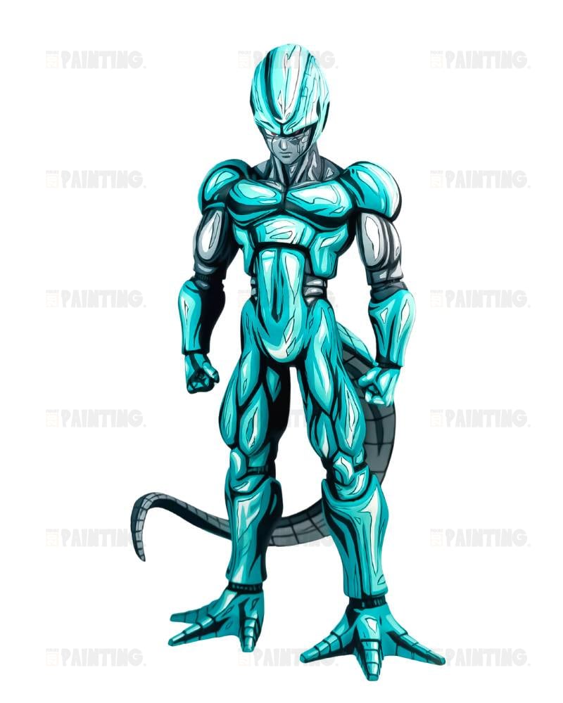 Dragon Ball Cooler 2D Anime Colour Figure Repaint