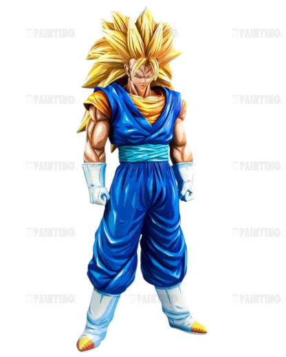 DBZ Vegito SSJ4 Figure Repaint