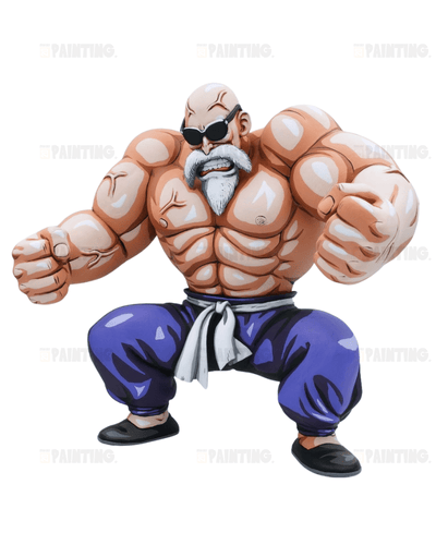 Dragon Ball Master Roshi Figure Repaint