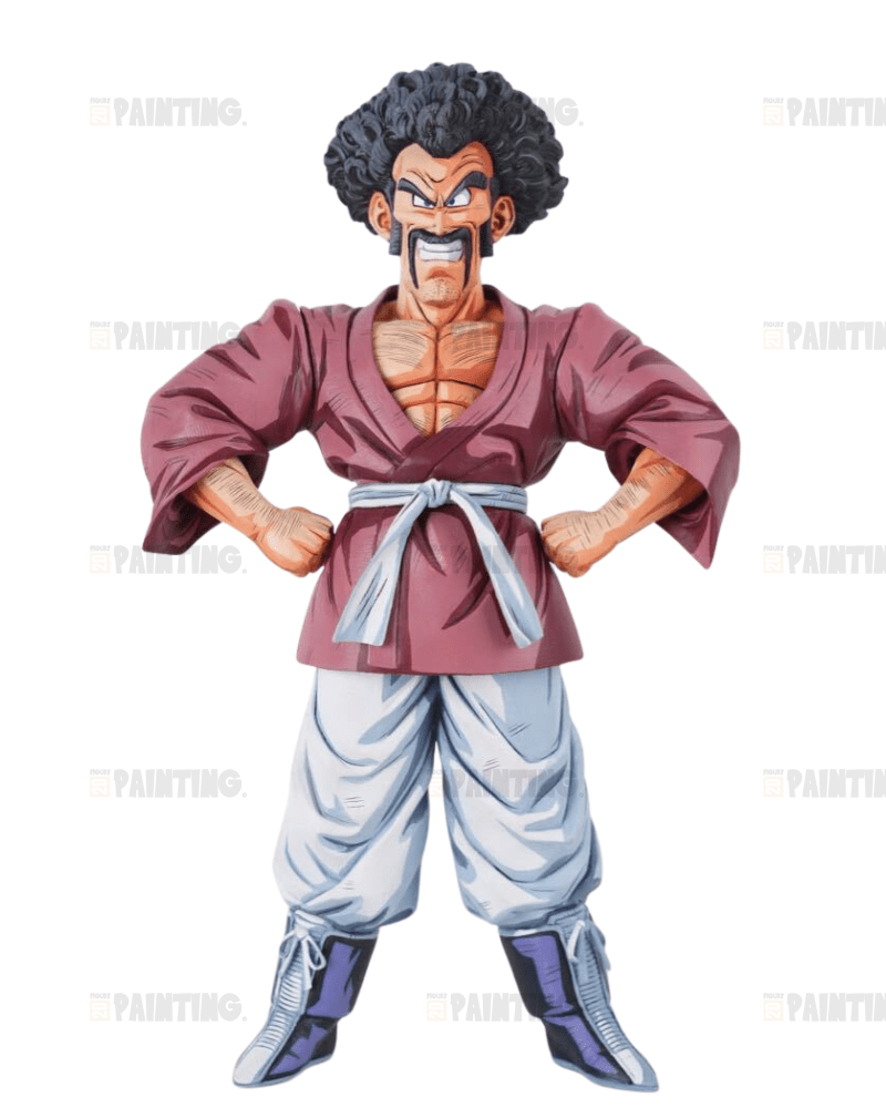 27CM Dragon Ball Z Duel Future Mr. Satan Figure Repaint