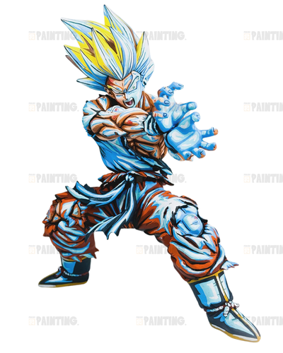 DBZ Kamehameha Son Goku Super Saiyan Figure