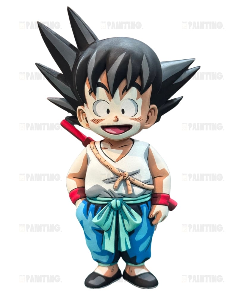 Anime Figure Dragon Ball Kid Son Goku Repaint