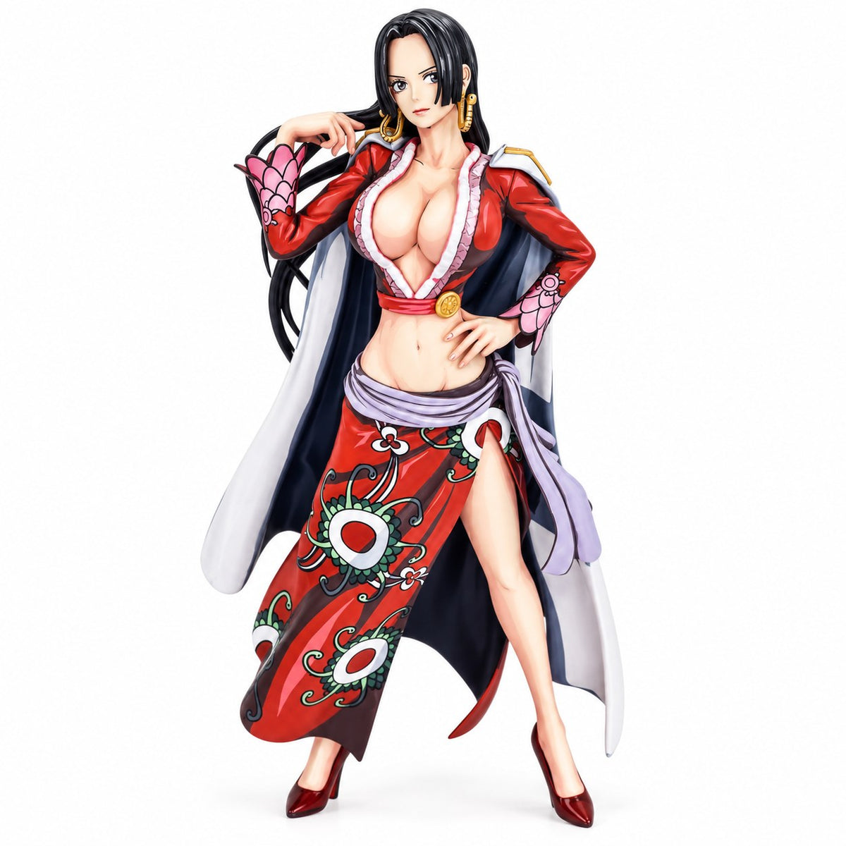Anime Colour One Piece Boa Hancock Figure Repaint — full figure