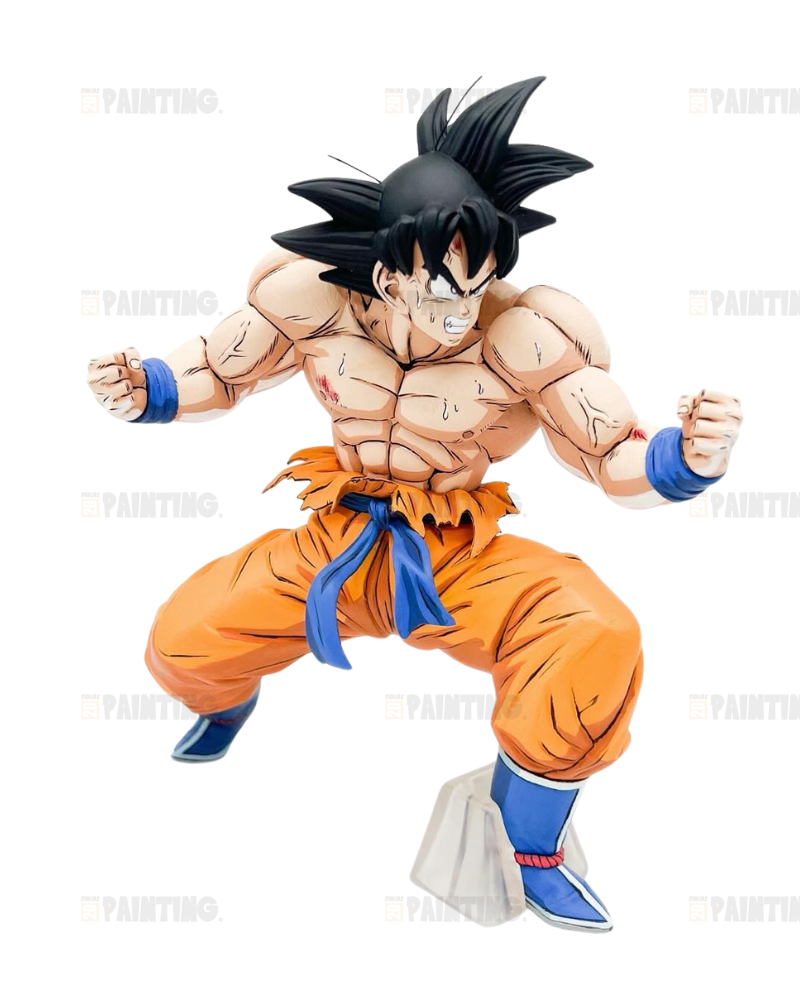 Son Goku Triple Kaioken Figure
