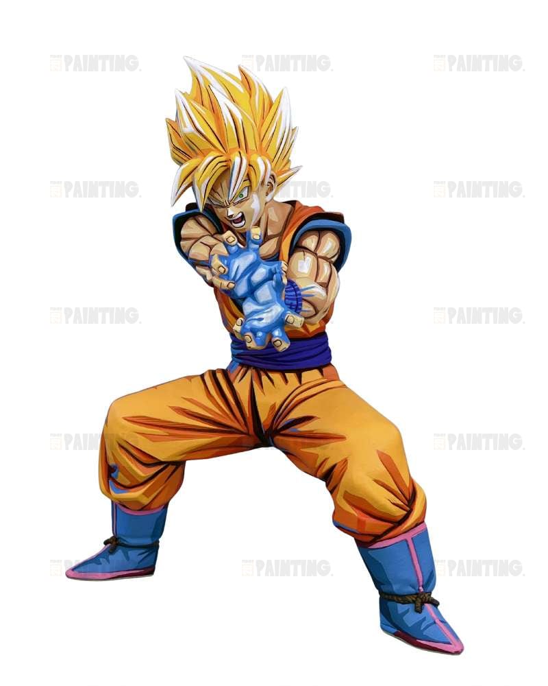 25CM Dragon Ball Grandista Son Goku II Figure Repaint