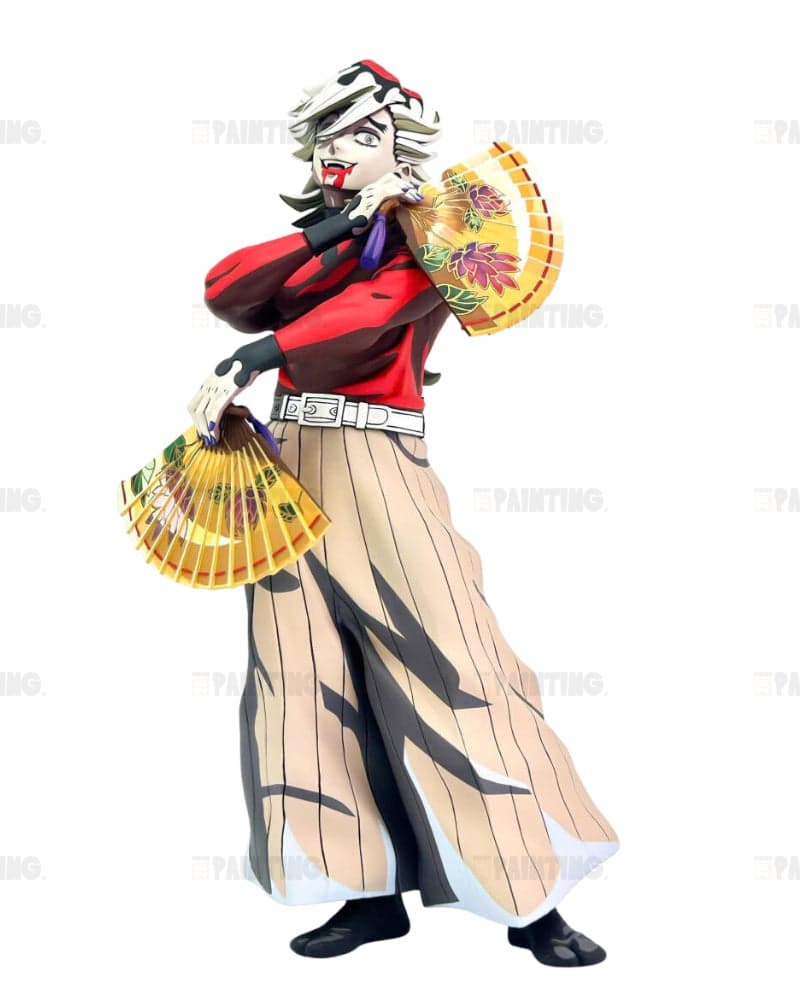 Demon Slayer Kimetsu No Yaiba 2D Painted Doma Figure Repaint