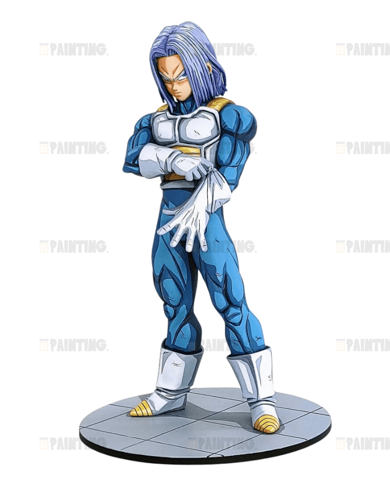 17CM Dragon Ball Resolution of Soldiers Trunks Figure Repaint