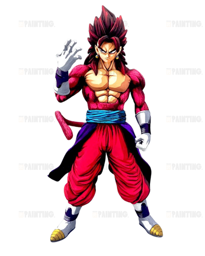 DBZ Vegito Xeno Super Saiyan 4
