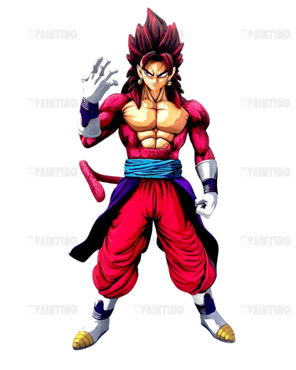 DBZ Vegito Xeno Super Saiyan 4