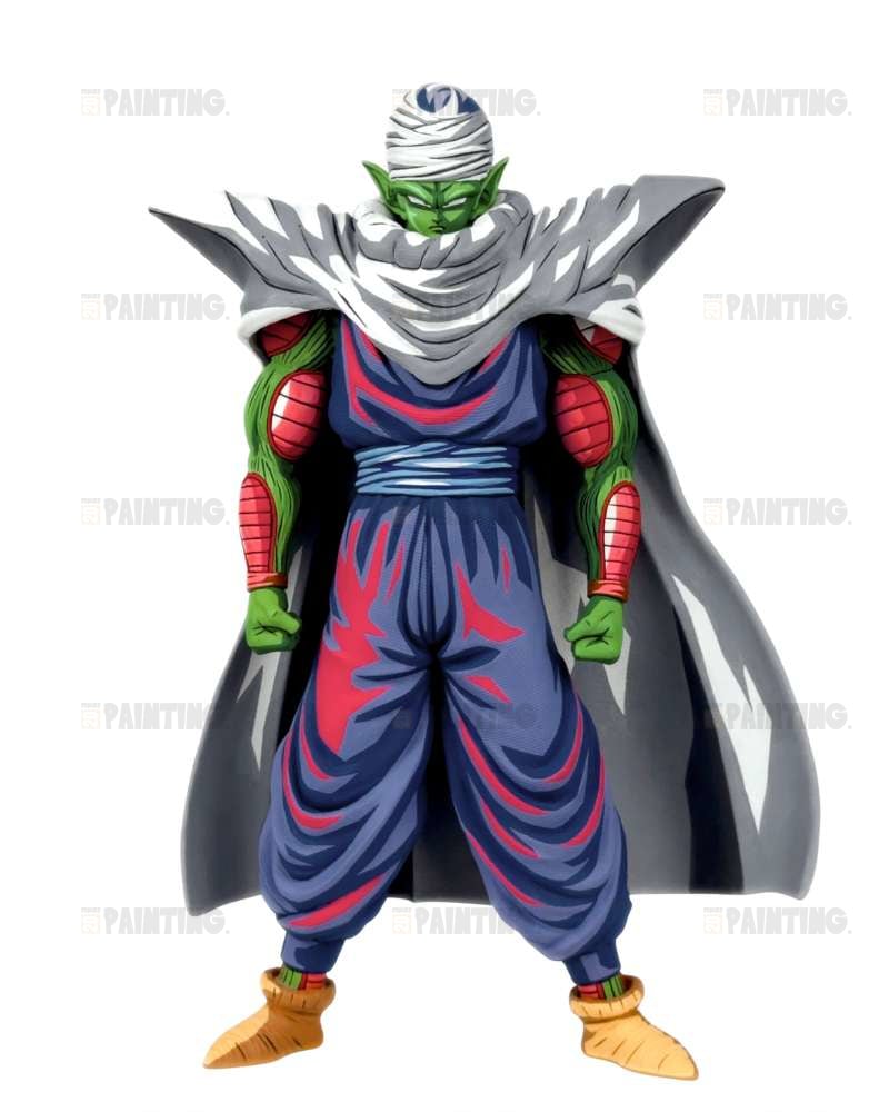 32CM Piccolo 2D Anime Colour Figure Repaint