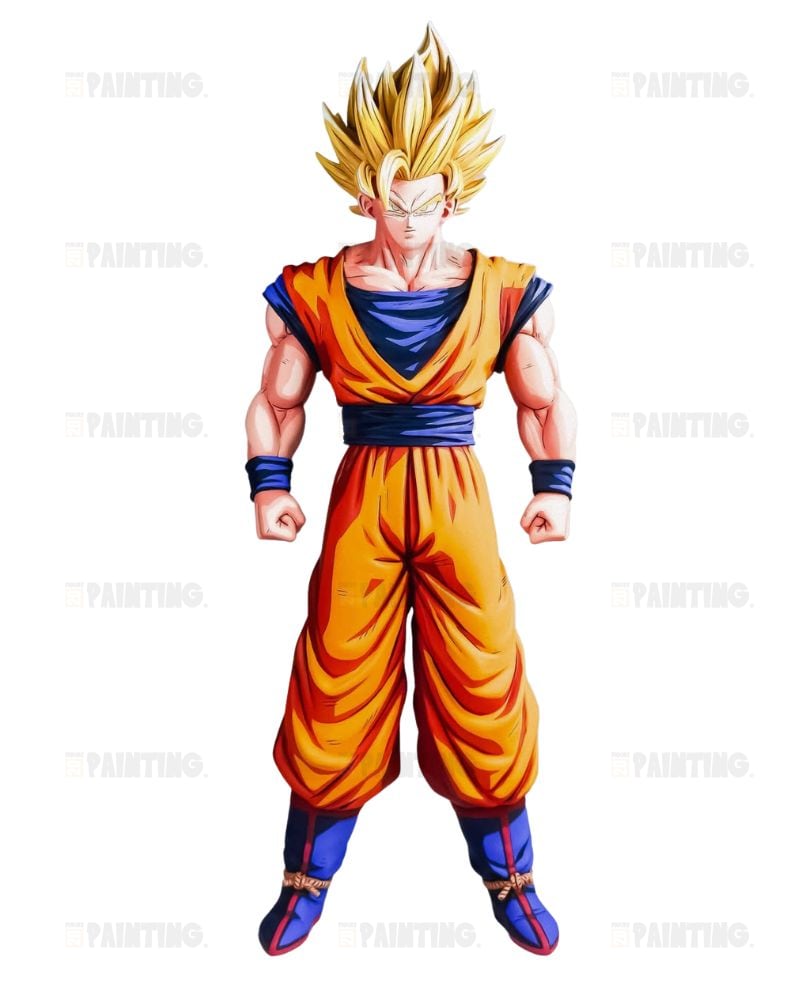 Dragon Ball Super Saiyan 2 Son Goku Figure Repaint