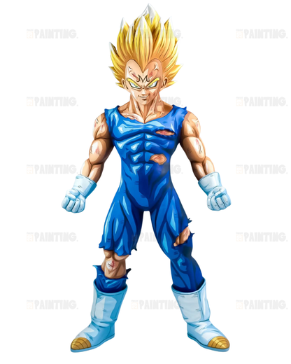 Dragon Ball Vegeta Majin Figure Repaint