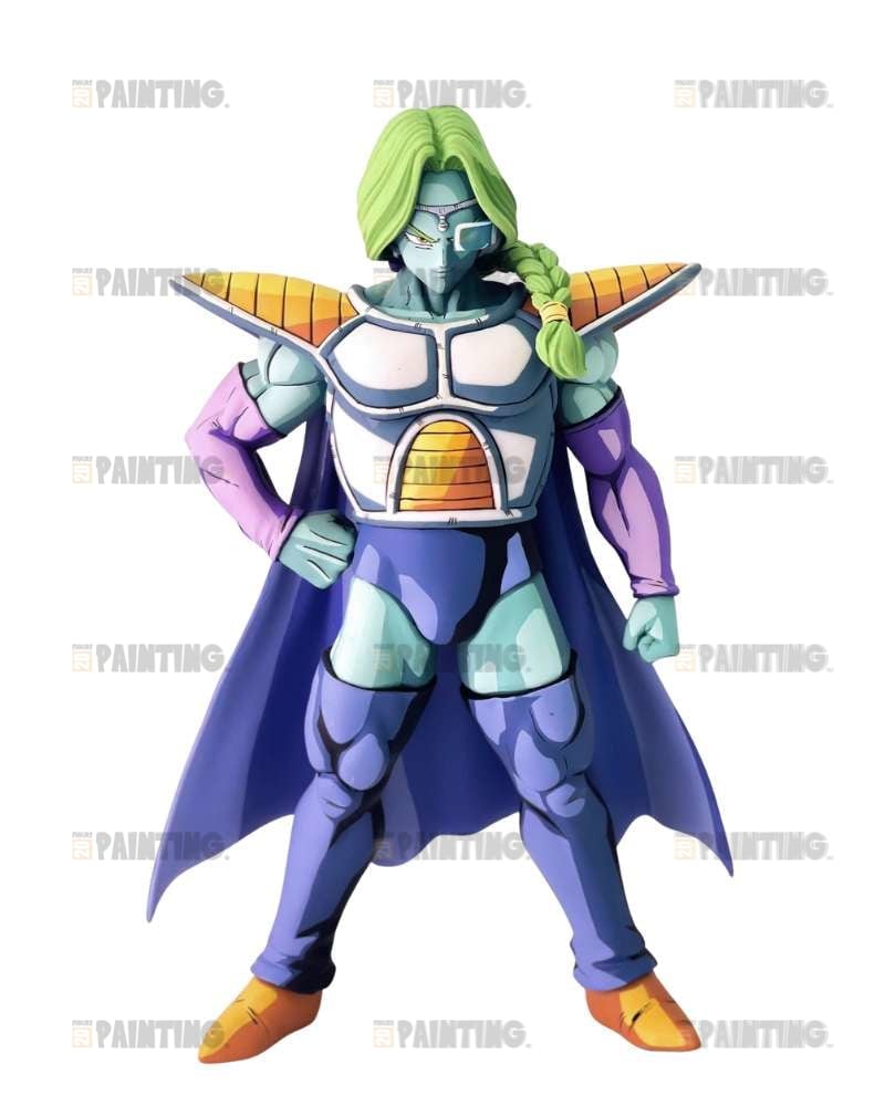 26CM Dragon Ball Zarbon Figure Anime 2D Repaint
