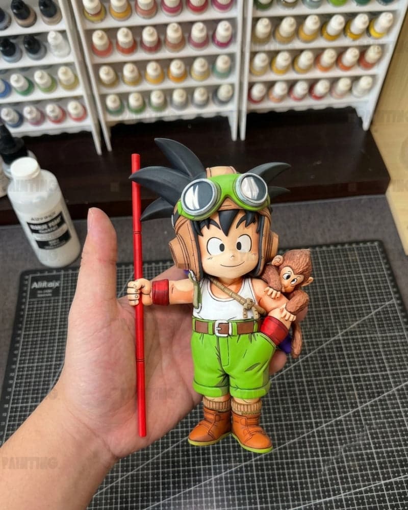 Dragon Ball Boyhood Goku 2D Comic Colour Figure