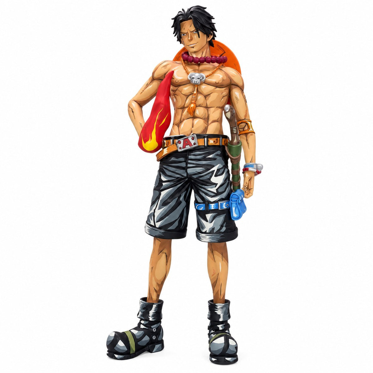 One Piece Grandista Portgas D. Ace Figure Repaint — full figure