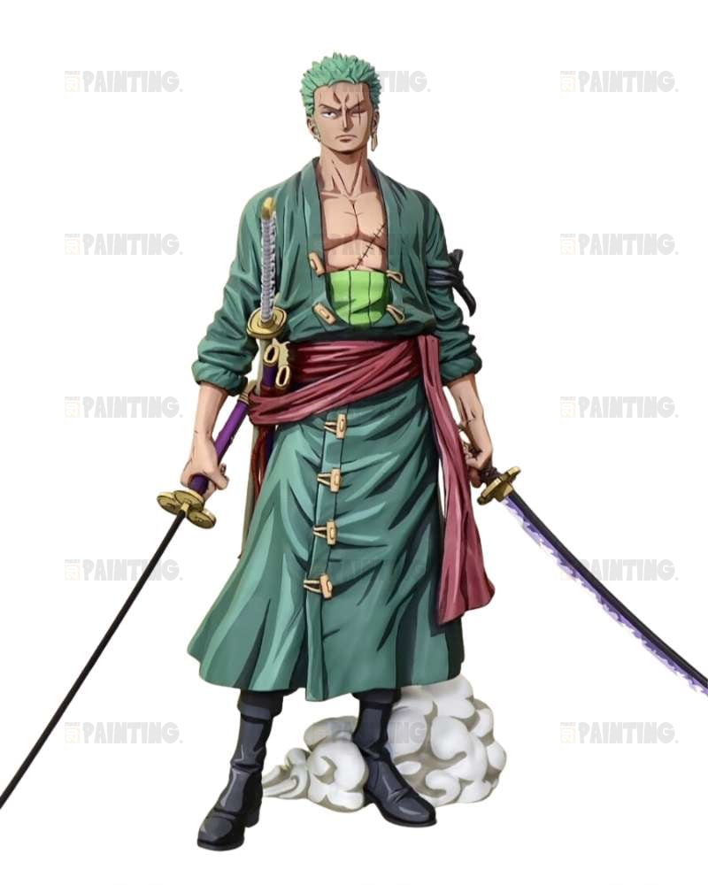 30CM One Piece Premium Roronoa Zoro Figure Repaint