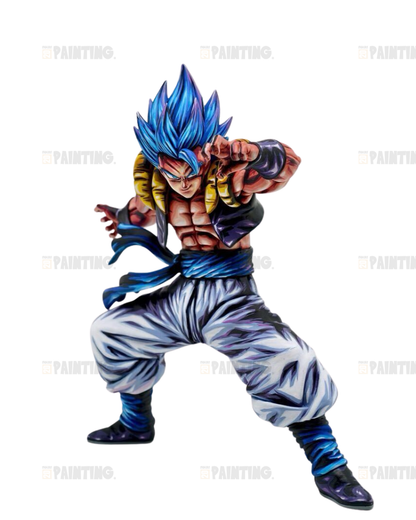 20CM Dragon Ball Masterlise Gogeta SSJ Figure Repaint