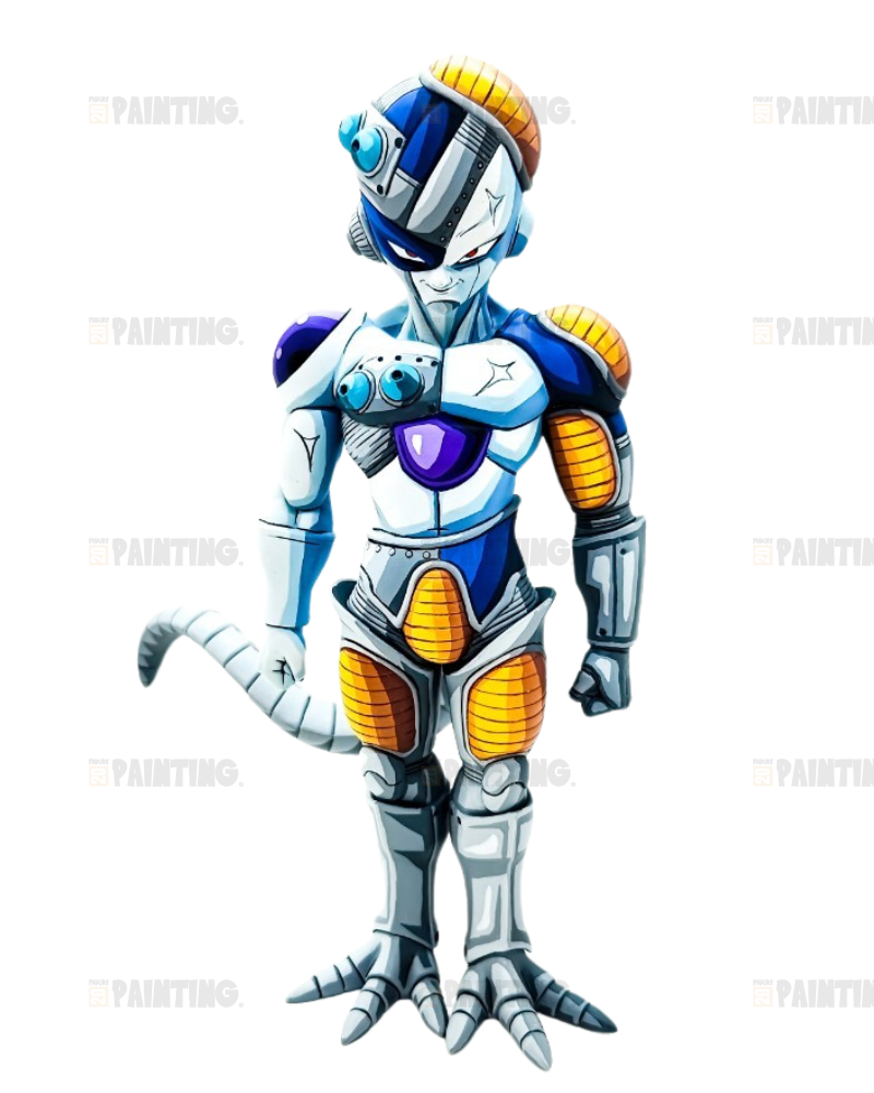 19CM Dragon Ball Mecha Frieza 2D Figure Repaint