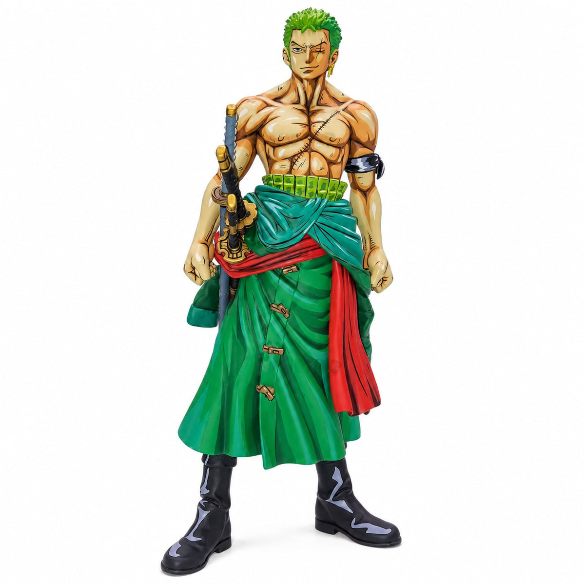 One Piece Roronoa Zoro Figure Repaint — full figure