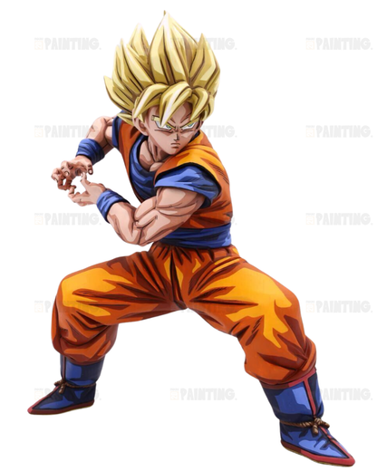 22CM Dragon Ball Z Grandista Son Goku Figure Repaint 22CM Dragon Ball Z Grandista Son Goku Figure Repaint