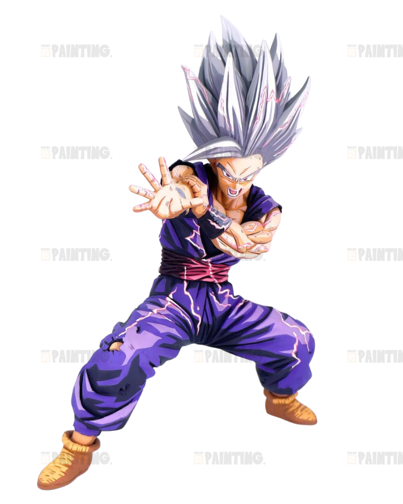 20CM Dragon Ball Son Gohan Beast SSJ Figure Repaint