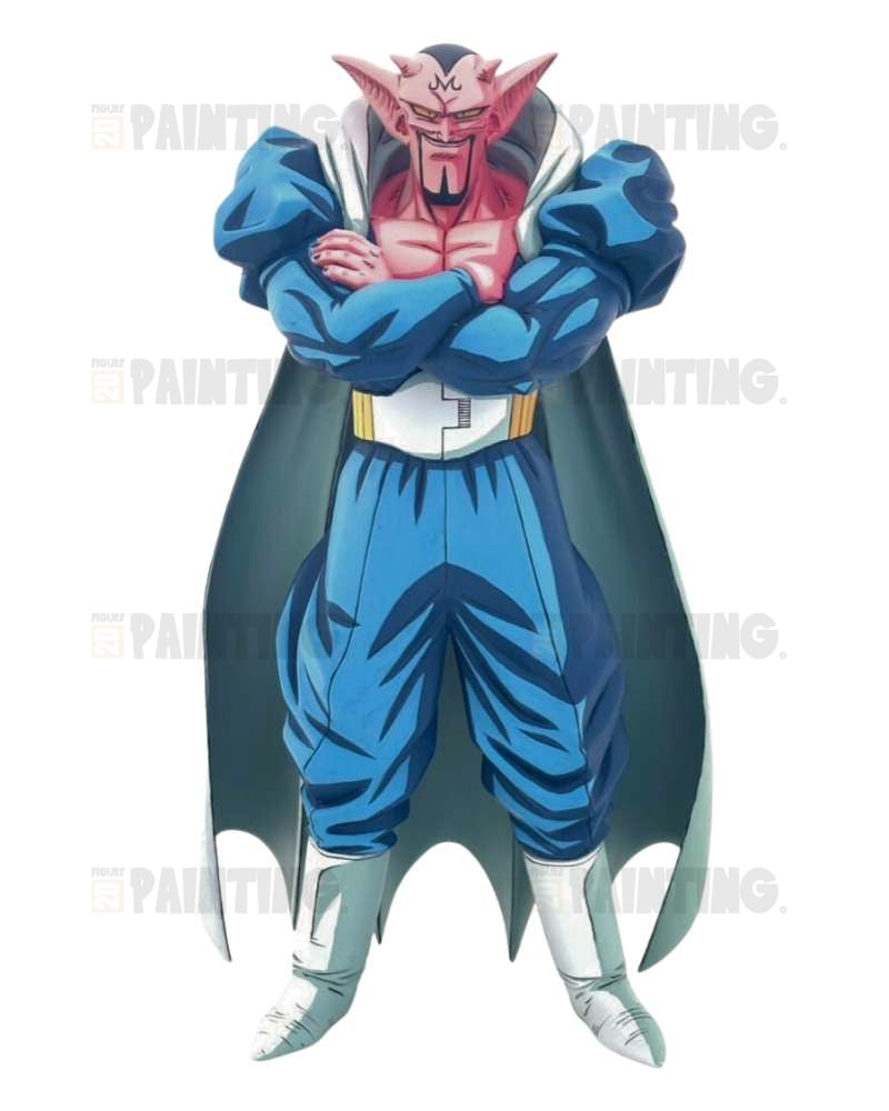 27CM Dragon Ball Dabura Figure 2D Colour Repaint