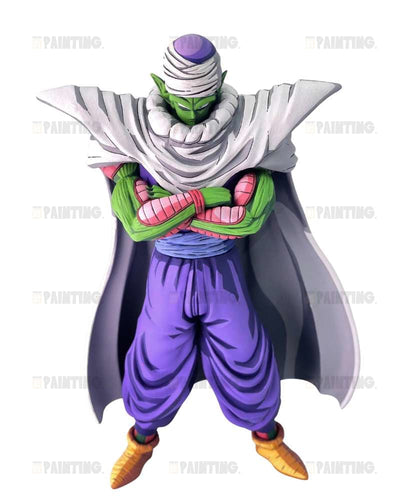 32CM Dragon Ball Z Piccolo Figure Repaint 2D Anime Colour