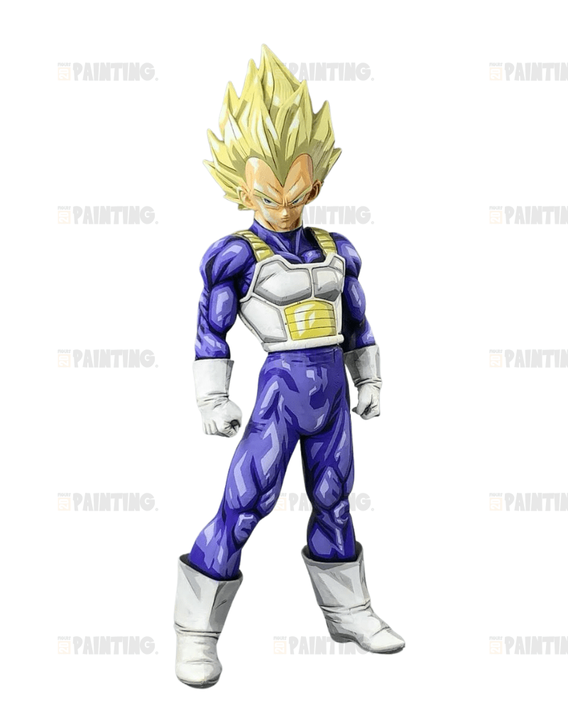 30CM Dragon Ball Z SSJ2 Vegeta Figure Repaint