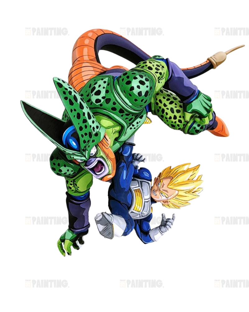 Dragon History II Vegeta vs. Cell Dragon Figure