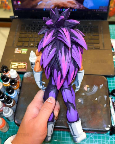 Custom DBZ Vegeta SSJ3 Ultra Ego Figure Repaint