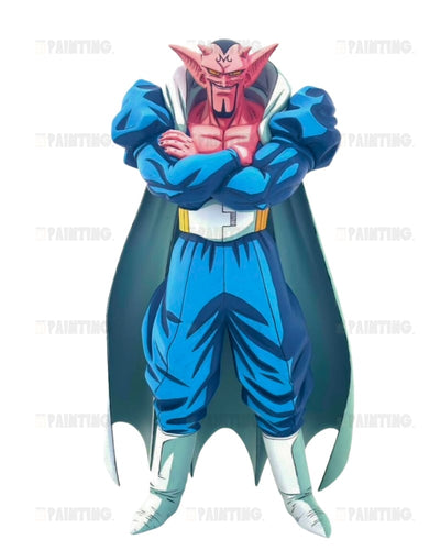 Custom Dragon Ball Dabura Figure 2D Colour Repaint