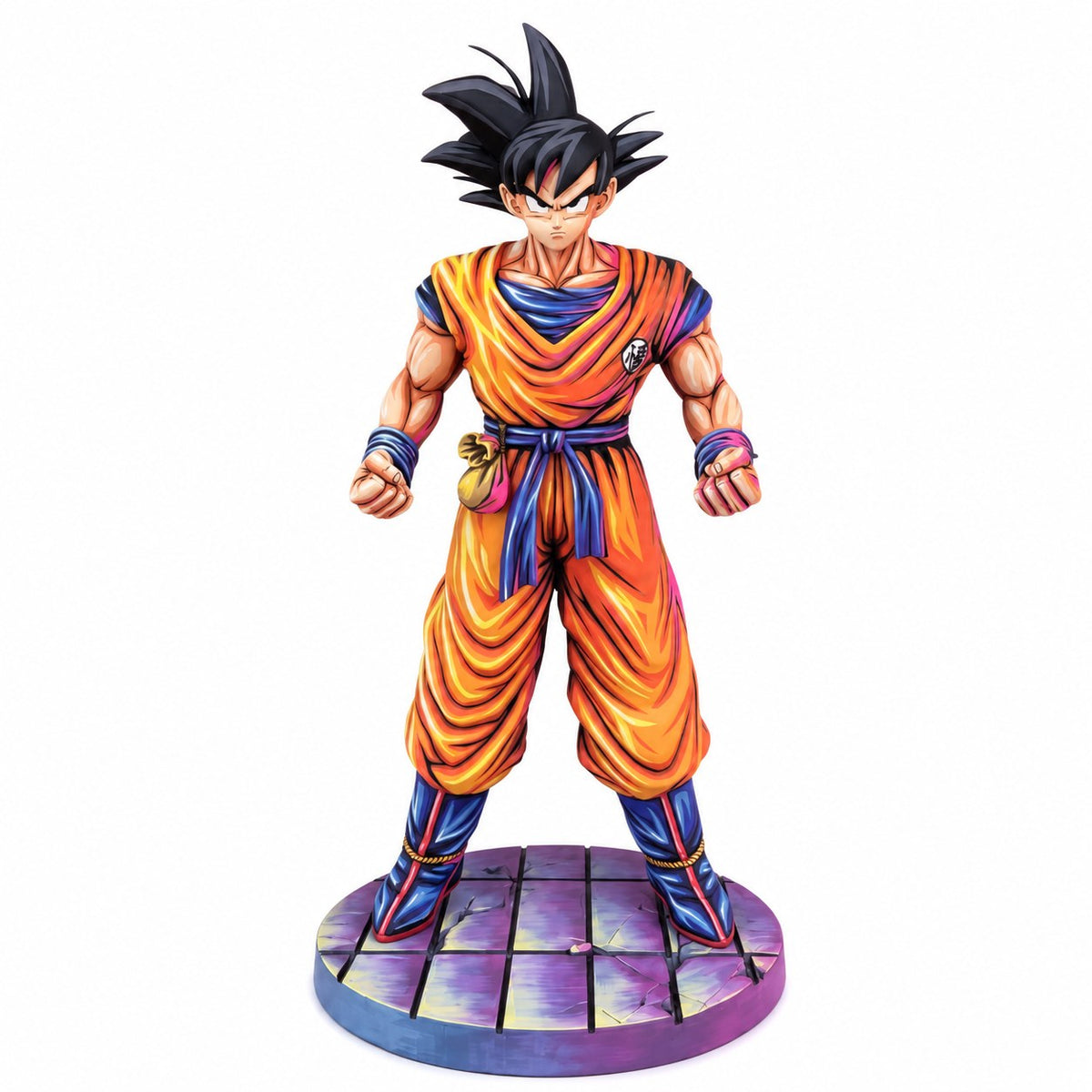 Dragon Ball Son Goku 2D Colour Figure Repaint — full figure