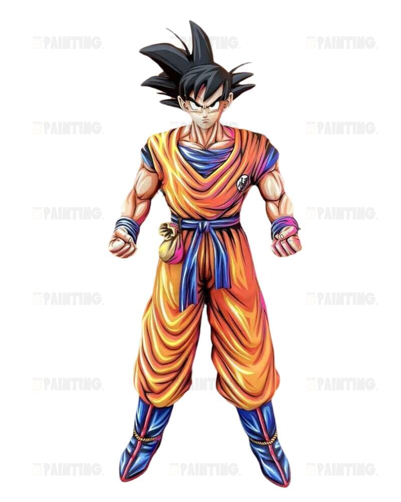 Dragon Ball Son Goku 2D Colour Figure Repaint