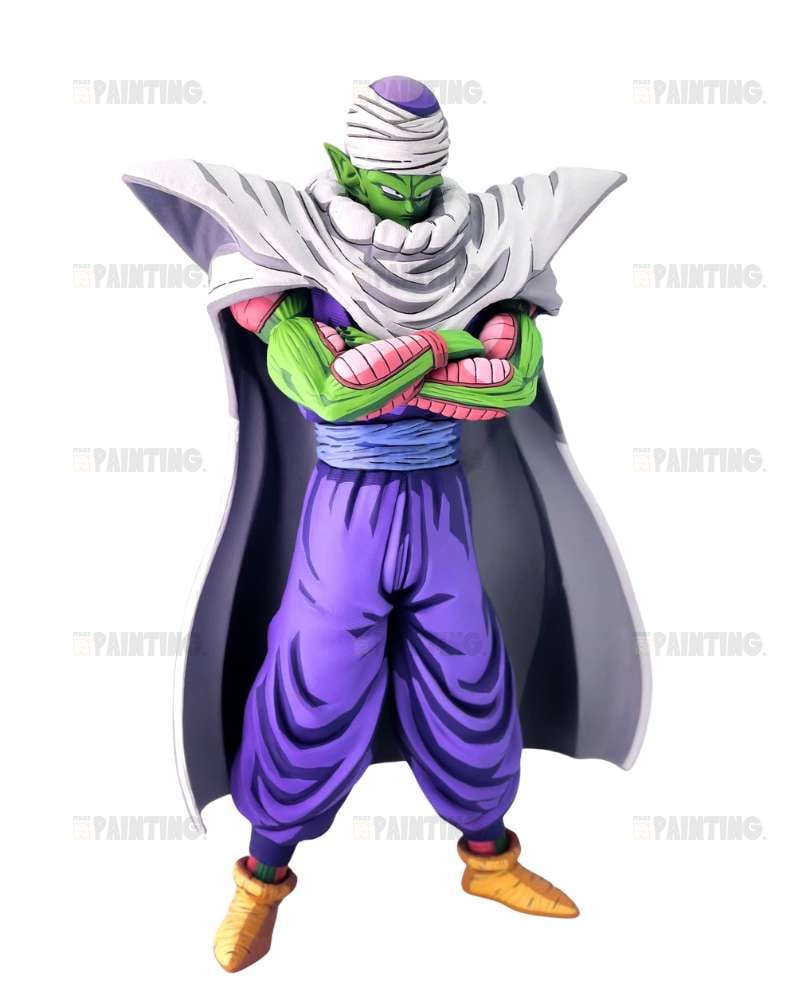 32CM Dragon Ball Z Piccolo Figure Repaint With Interchangeable Arms