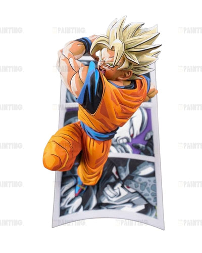 Super Saiyan Son Goku Trail of Battles Figure Repaint