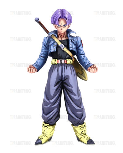 2D Comic Colour Dragon Ball Trunk Figure Repaint